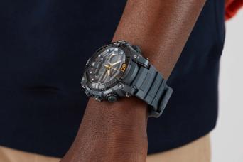 Sekonda Mens Digital Watch 1349 Round 49mm Grey Plastic